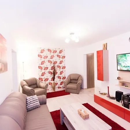Red Apartment Bucharest